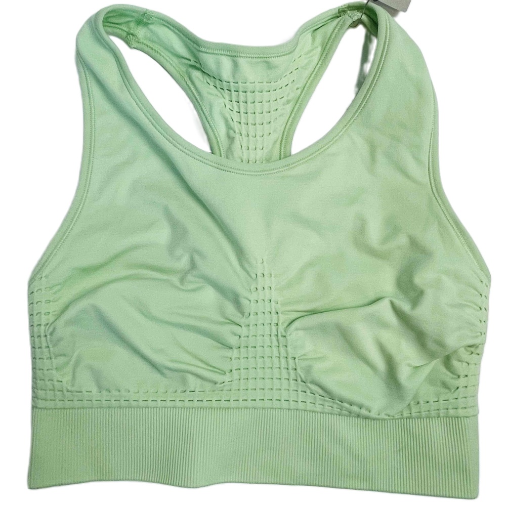 Sweaty Betty Longline Stamina‎ Seamless Sports Bra Medium Utopia Green NWT